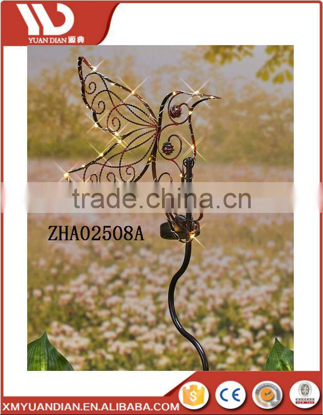 Hummingbird Shaped Solar Lamp Post Solar Deck Lights Street Solar Light