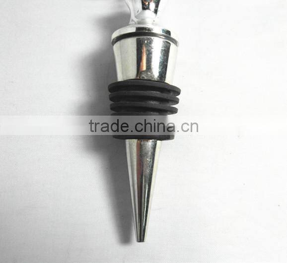 2014 New design high quality polar bear novelty wine stopper