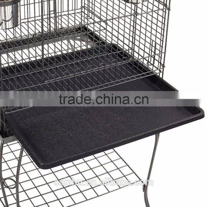 Portable Open Top Pet Budgie Canary Parakeet The Parrot Aviary Bird Cage