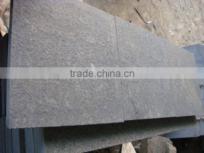 Good price zhangpu black basalt stone tiles