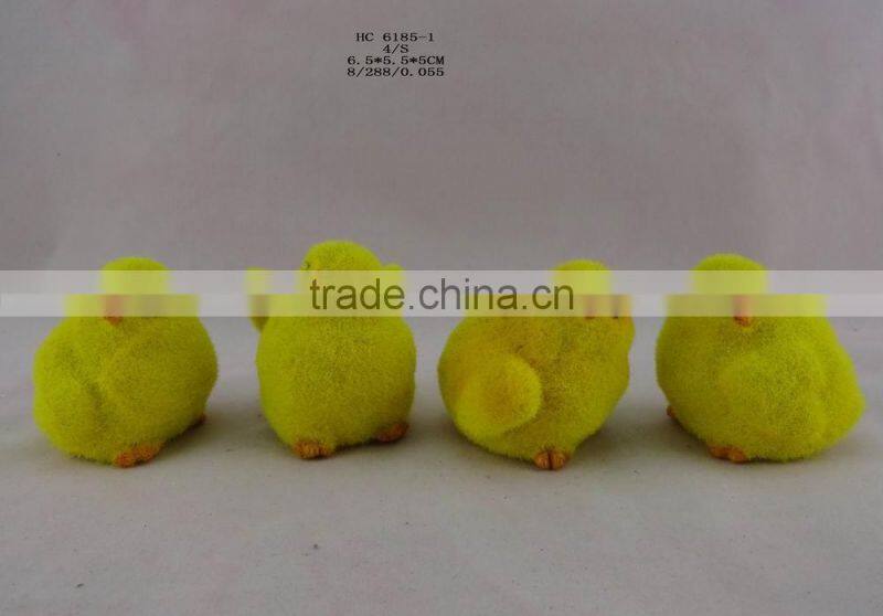 pile coating chick statue for russia new year symbol decor