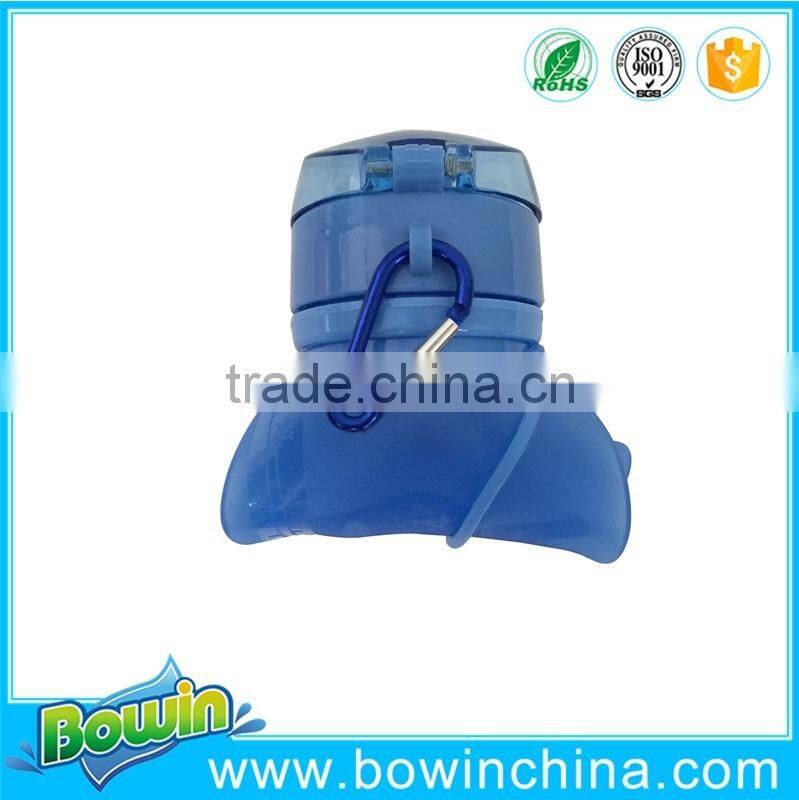 2016 new products silicone protable water bottle as seen on tv