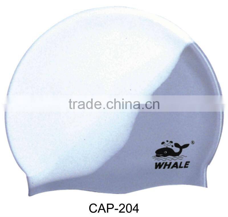 Embosses swim cap,Multi color design swimming cap(CAP-200)