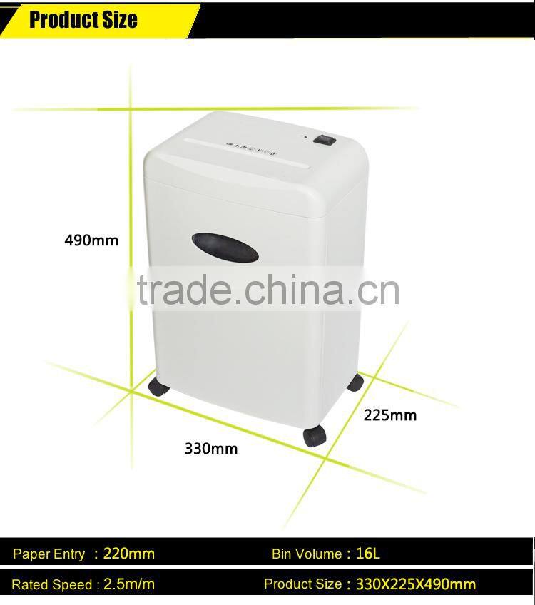 JP-2510C mini office and home waste papershredding machine NEW ARRIVAL best seller very light