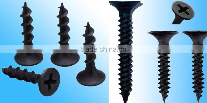 Low carbon C1022 phosphated finish drywall screw/head drywall screws