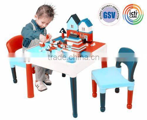2015 new hot cheap liberty house square table and chair toys for children wholesale from alibaba china ICTI manufacture