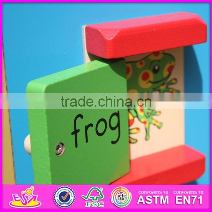 2016 new design baby toys wooden montessori beads W12D048