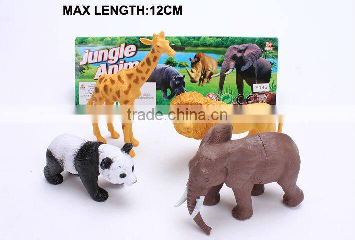 play set fun animal fun plastic life volcano to dinosaur toy with EN71