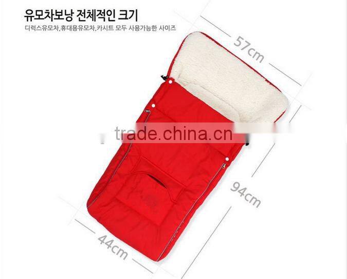 New Multi function baby sleeping bag Envelope type warm baby sleeping bag winter thick and cotton carts