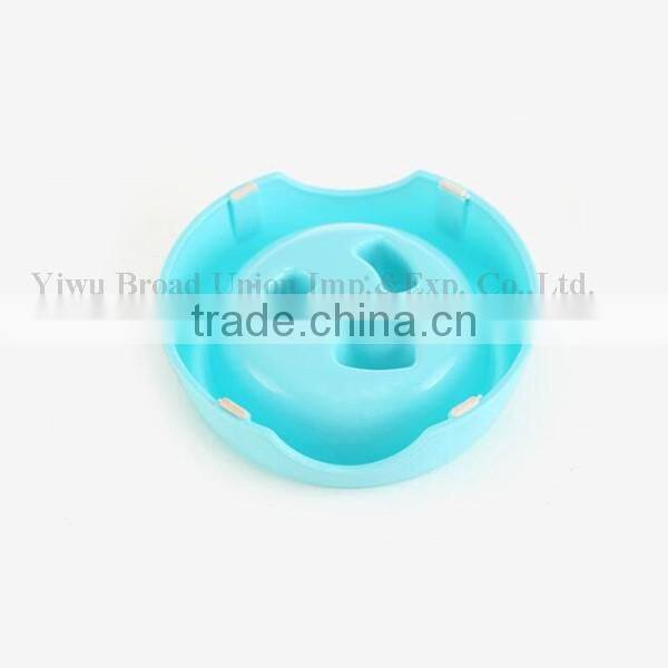 Wholesale Travel Dog Bowl Plastic Slow Feed Dog Bowl