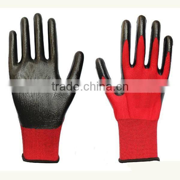 Nitrile Coated Nylon Work Gloves