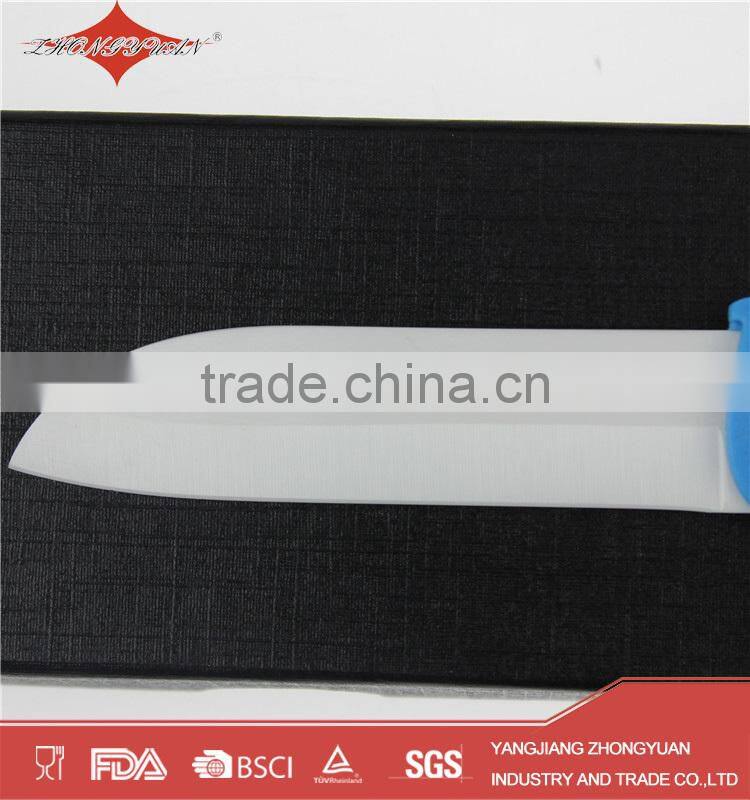 promotional gift colorful kitchen paring ceramic folding knife