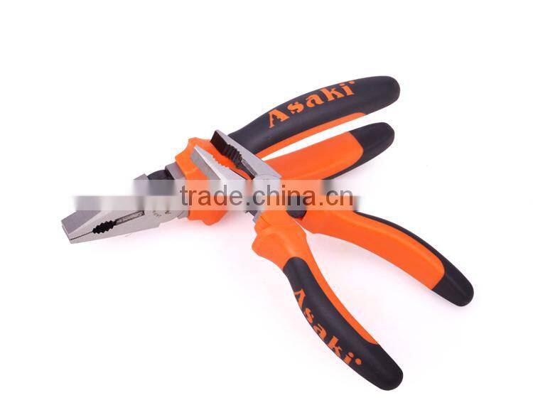 AK-8103 High quality different type double color combination plier