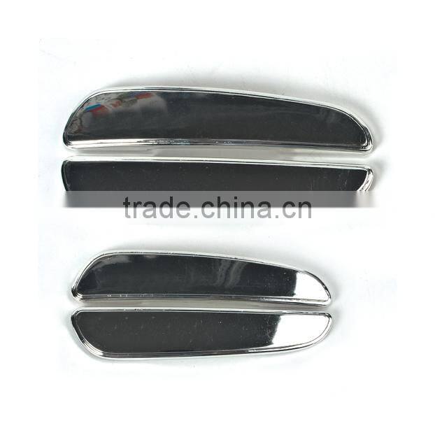 Easy installation chrome bumper protector