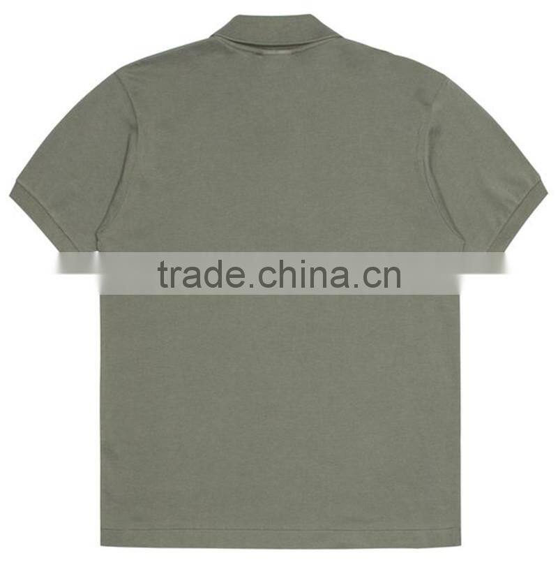 Mens 100% Cotton Pique New Style Army Polo Shirt