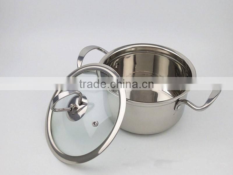 new design non-stick casserole sauce pot stock pot for cooking soup pot