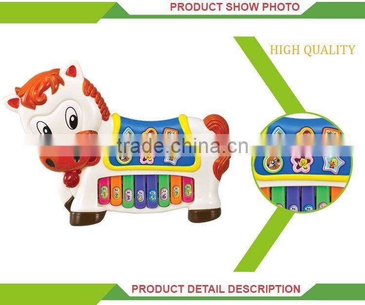 Most popular plastic musical battery operated keyboard piano