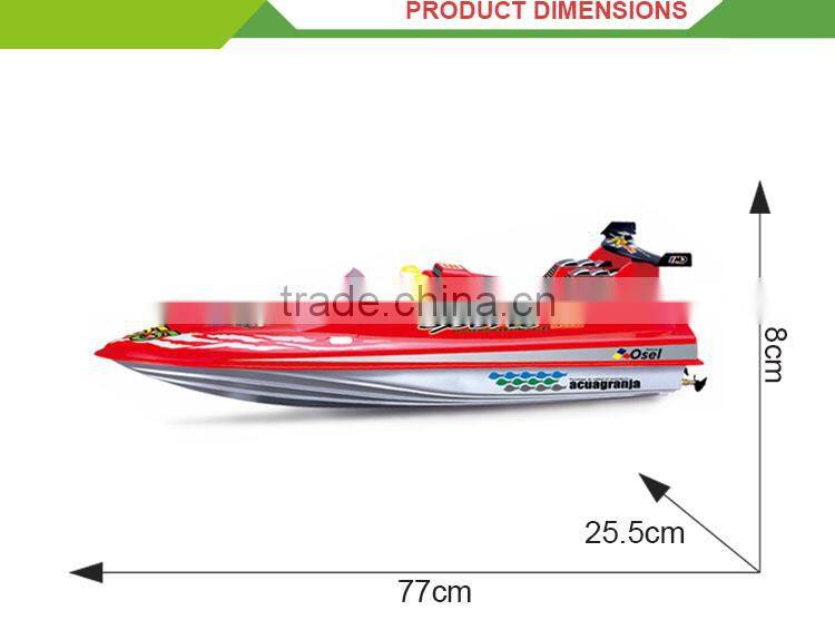 Newest Product 3 channel remote control model scale big rc ship