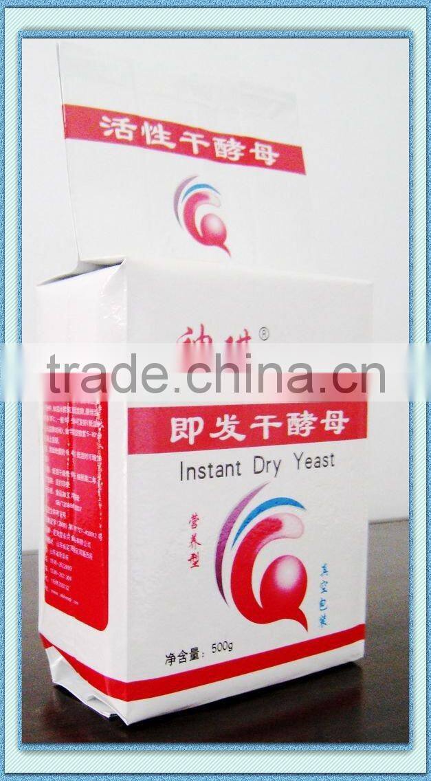 Magic brand 500g/bag low sugar instand dry yeast