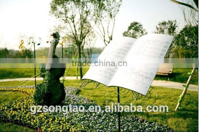 Hotsale Artificial Topiary artificial piano shape
