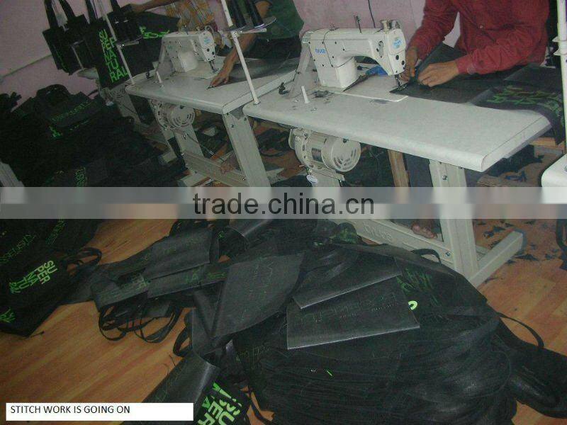 Jute Promotional Gift Bag with Cotton Rope Handle