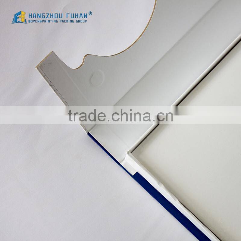 Square Paper Box with Special Shape Front Cover