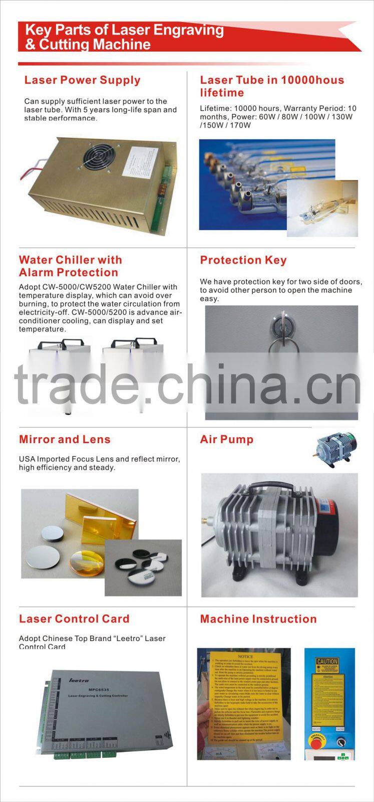 2015 China Machiney Wood Acrylic Portable CO2 Small Desktop laser engraver