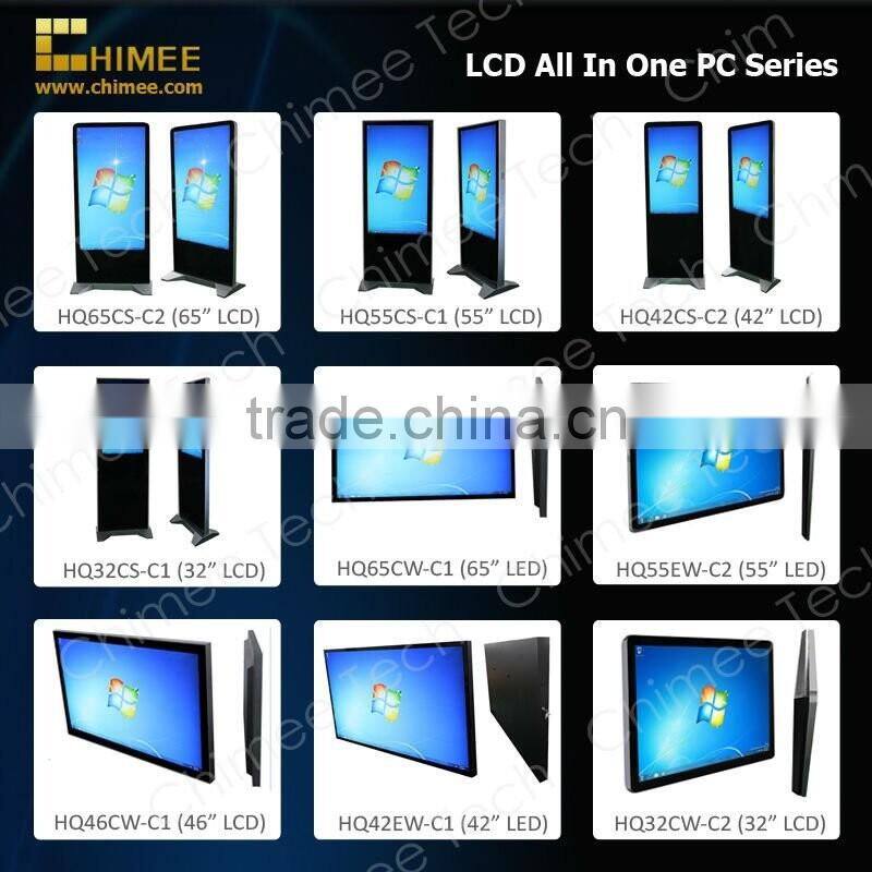 21.5 inch 4k tv pc all in one computer lcd screen kiosk