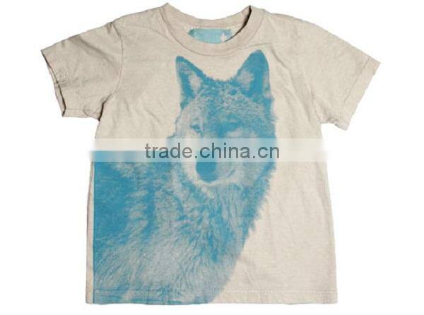 Reflective kids 100% organic cotton t-shirts