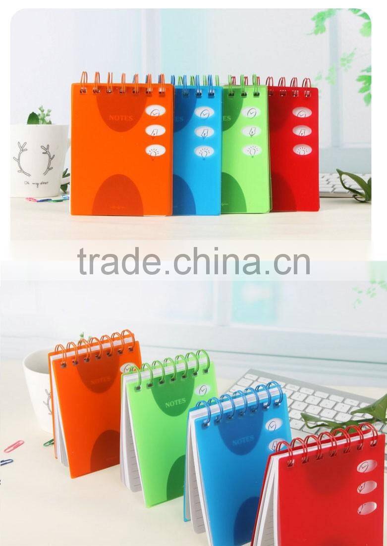 PP hollow cover small notebook wire-o binding memo pad