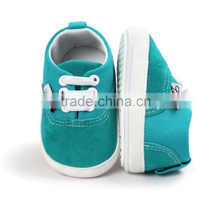 2017 baby shoes, colorful baby boy canvas shoes