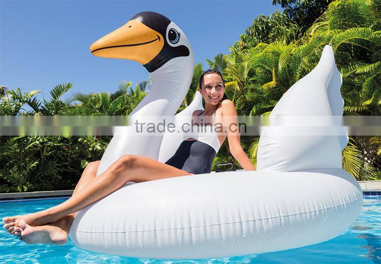 INTEX swan ride-on mega swan island water sports goods