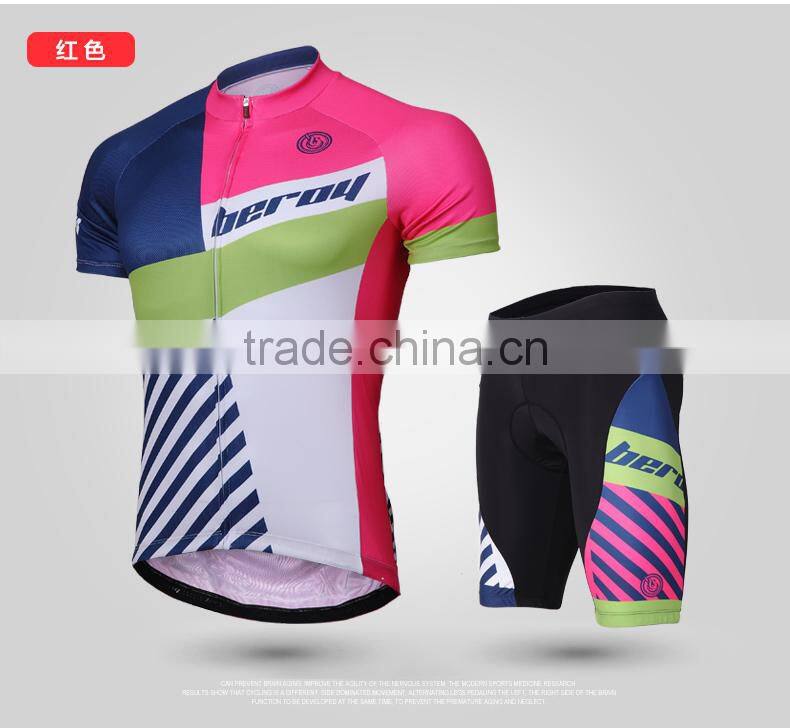 BEROY Sublimation Printed Athlete Cycling Jersey Skinsuit Clothing, Riding Racing Apparel Kit