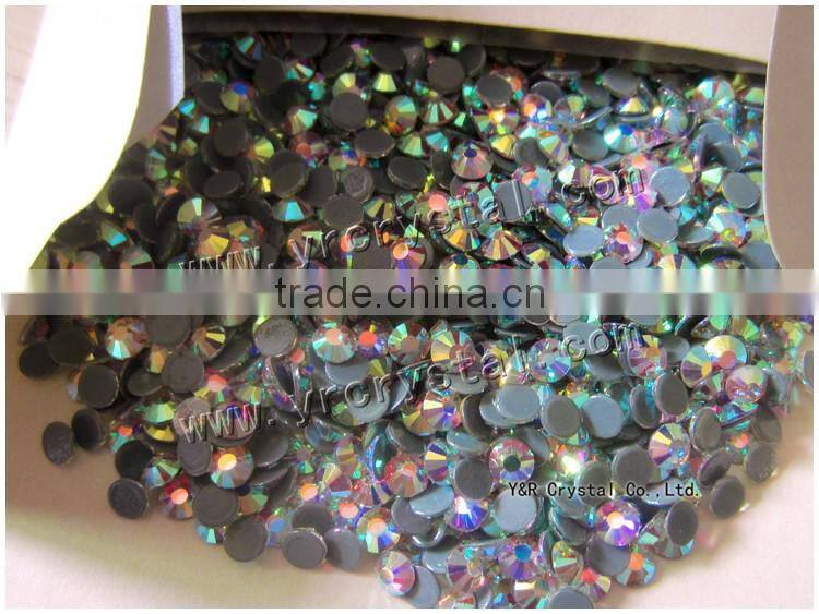 crystal hot fix rhinestones beads strass for wedding dress