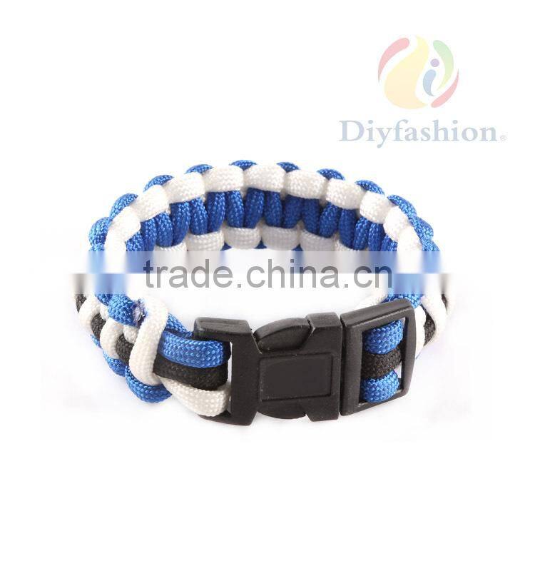 2017Hot Fashion Survival Paracord Weaves With Adjustable PC-6008-1