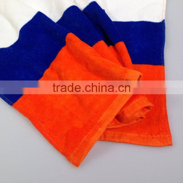 Printed microfiber bath towel custom size