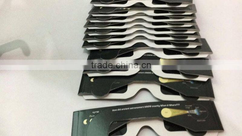 3D Paper Solar Eclipse Glasses Viewer M7031601