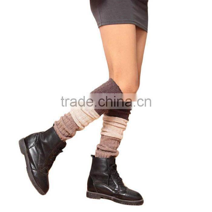 1 Pair Chic Womens Crochet Knit Leg Warmers Cuffs Toppers Boot Socks