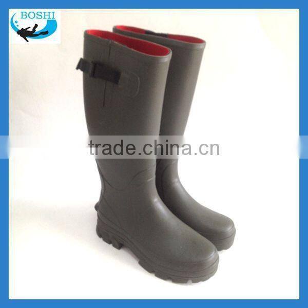 Mens hunting Boots,Neoprene high boots 2015 high quality Neoprene lining wear well boots
