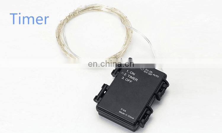 Wedding Decoration Battery Operated ON/OFF Waterproof LED Underwater String Lights