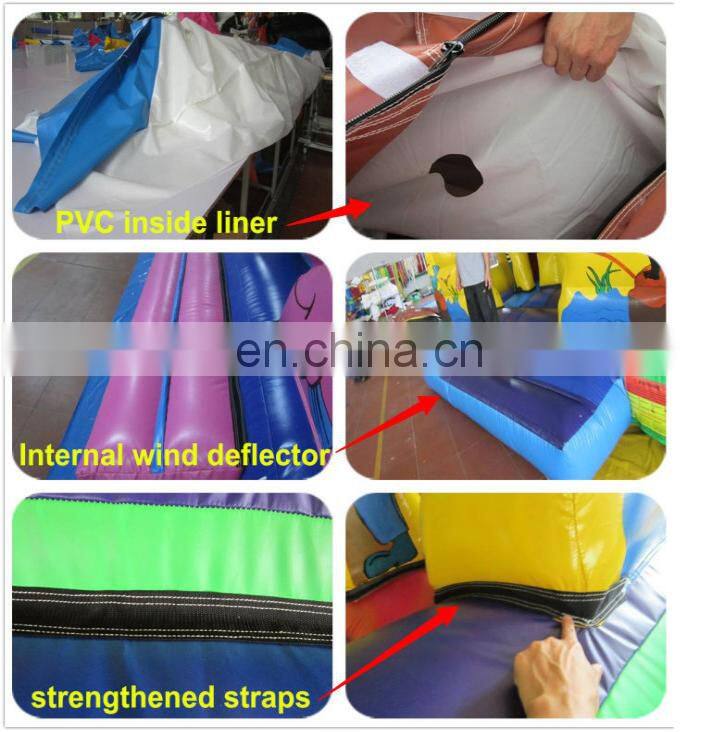2016 cheap inflatable children playground/durable forest inflatable obstacles