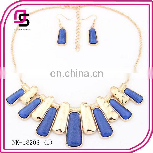 New arrival style short necklace earring Jewelry Set 2014