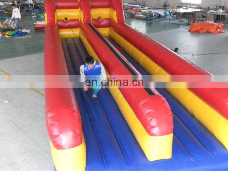 Inflatable crazy Chutes game gladiator arena for adults
