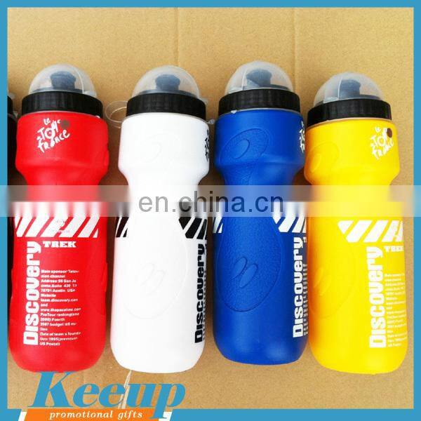 650ml Advertising Logo Printed Plastic Sport Bike Water Bottle