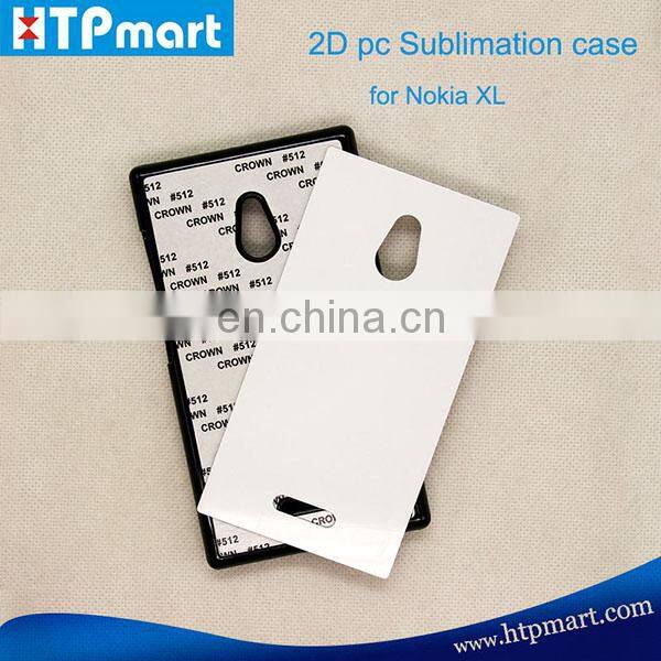 2D pc blank sublimation phone case mobile phone battery bn-02 for nokia xl