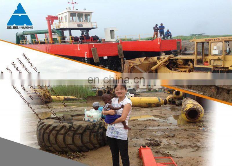 JMD500 20 inch China hydraulic cutter suction sand pump dredger vessel for sale
