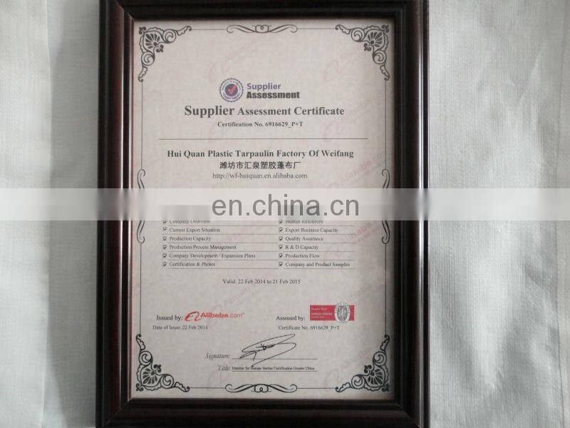 coated with Aluminum waterproof heat preservation pe tarpaulin