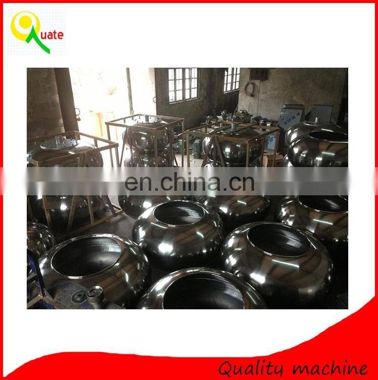 small chocolate candy coating machine/sugar coated pan on hot sale