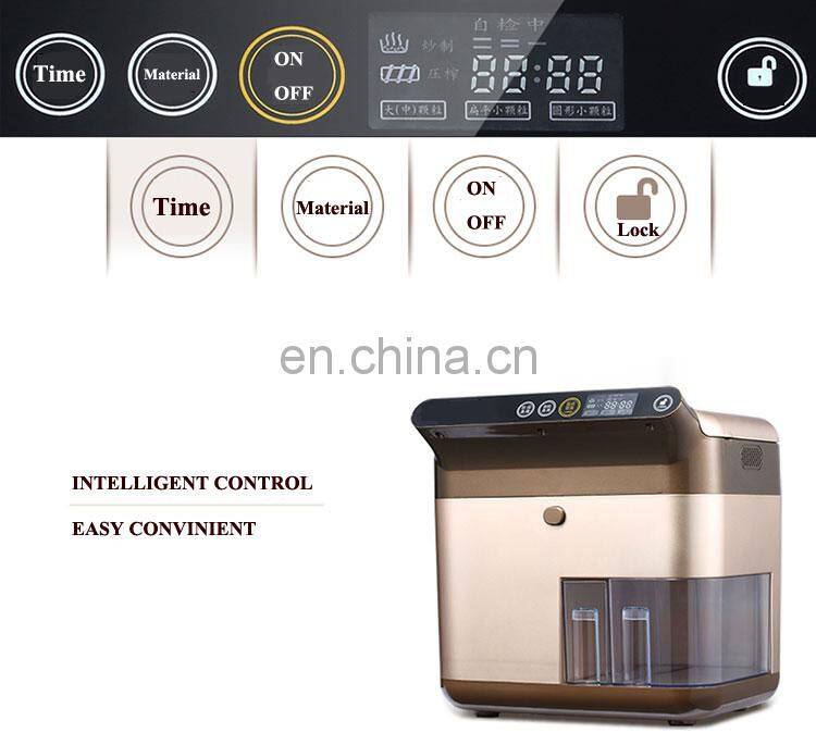 Electrical home use oil presser / peanut, sesame, rapeseed, sunflower oil making machine oil extraction machine