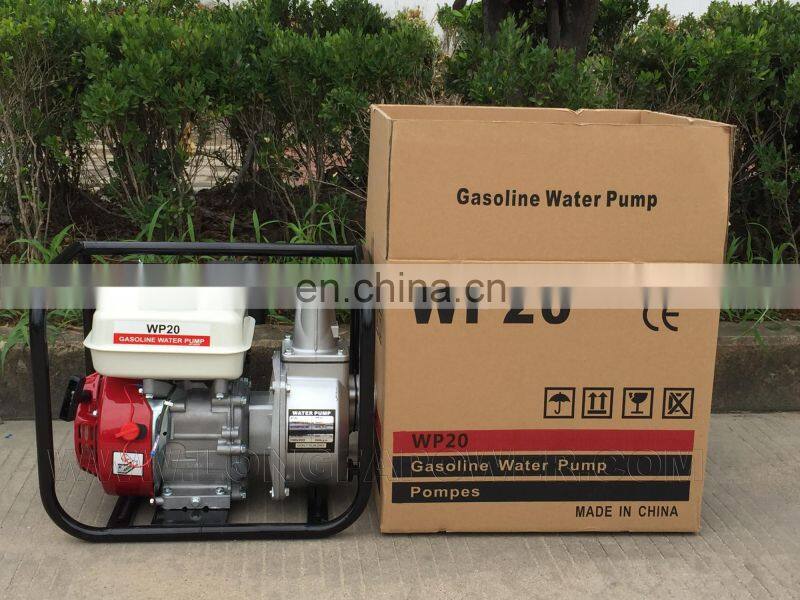 mini small WP20 2 inch GX160 5.5 HP agricultural farm irrigation electric honda petrol gasoline engine water pump